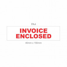 PA4 Invoice Enclosed Labels