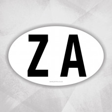 ZA Sticker